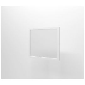 Фасад стекло Delta DL-713R (426х391х20мм) профиль белый 