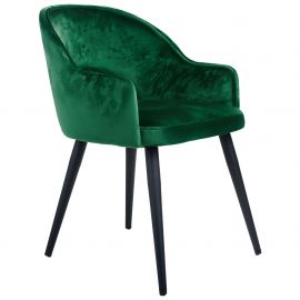 Крісло Aranguiz чорний/зелений 