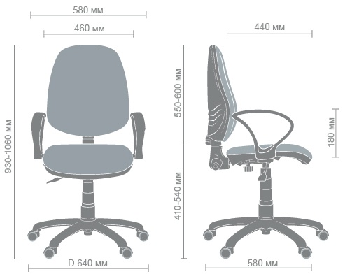 Характеристики Крісло Поло 50/АМФ-4 Дизайн №1 Пірати