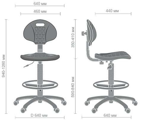 Характеристики Кресло Франческо бук/серый