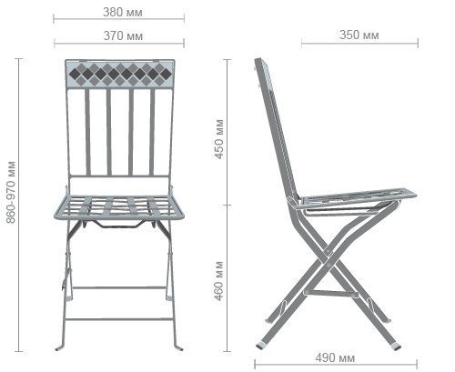 Характеристики Стул Арманьяк hy-mfc001 сталь сетка тканная черн.95169/мозаика