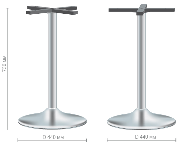 Характеристики База Luxor хром