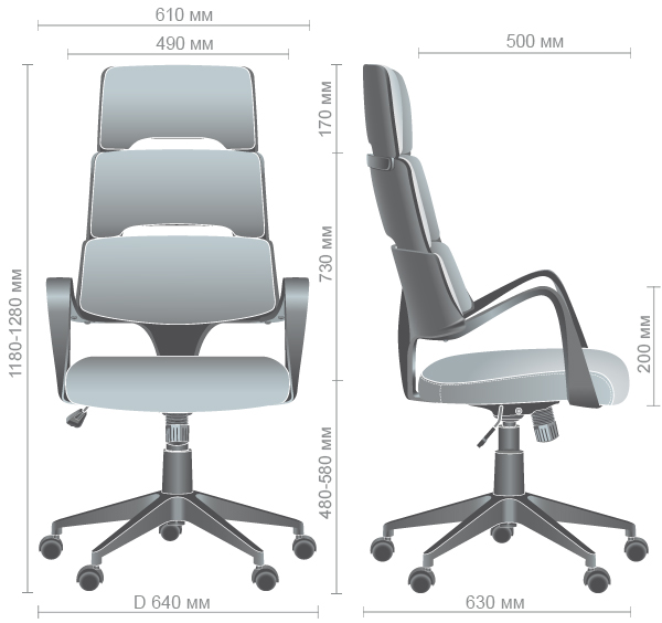 Характеристики Кресло Spiral Black Rose