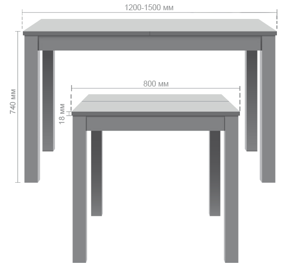 Характеристики Стол обеденный раздвижной Эштон бук беленый/белый мрамор