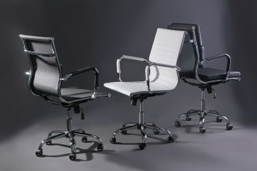 Кресло Slim LB (XH-632B) серый - интерьер - фото 12