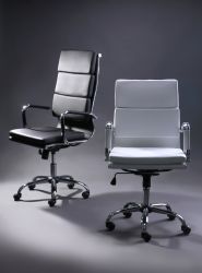 Кресло Slim LB (XH-632B) серый - интерьер - фото 13