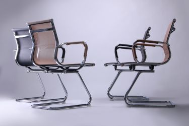 Кресло Slim HB (XH-632) серый - интерьер - фото 30