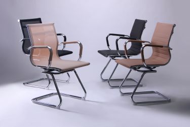 Кресло Slim LB (XH-632B) серый - интерьер - фото 31