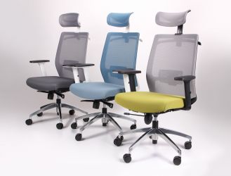 Кресло Install Black, Alum, Grey/Grey - интерьер - фото 11