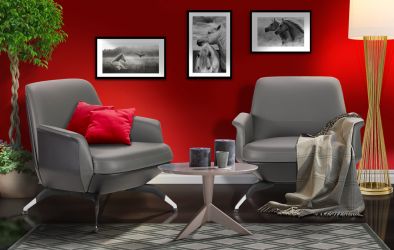 Кресло Absolute HB Grey - интерьер - фото 1