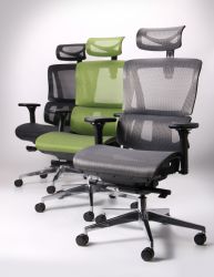 Кресло Agile Black Alum Green - интерьер - фото 2