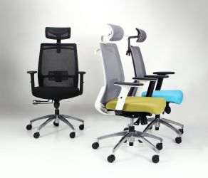 Кресло Install Black Alum Grey/ Light Blue - интерьер - фото 21