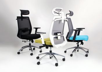 Кресло Install Black Alum Grey/ Light Blue - интерьер - фото 22