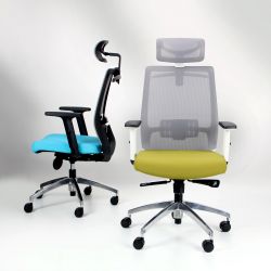 Кресло Install White Alum Grey/Green - интерьер - фото 23