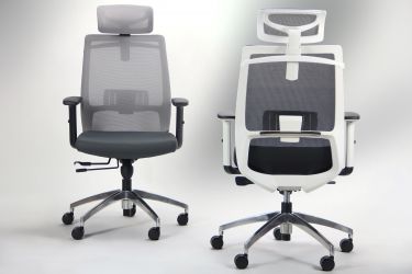 Кресло Install White, Alum, Black/Black - интерьер - фото 31